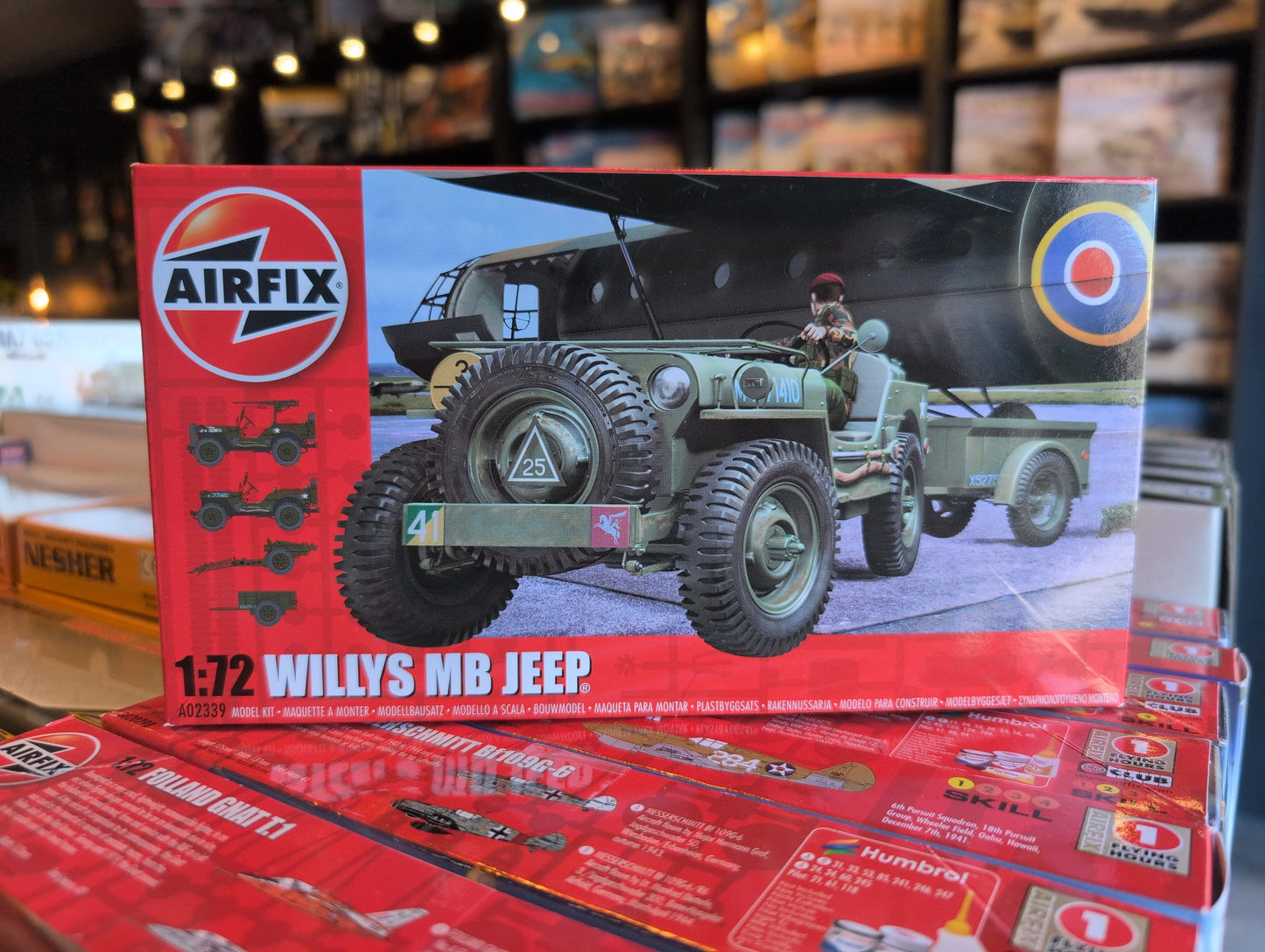 1/72 Airfix - Willys MB Jeep - Product Image
