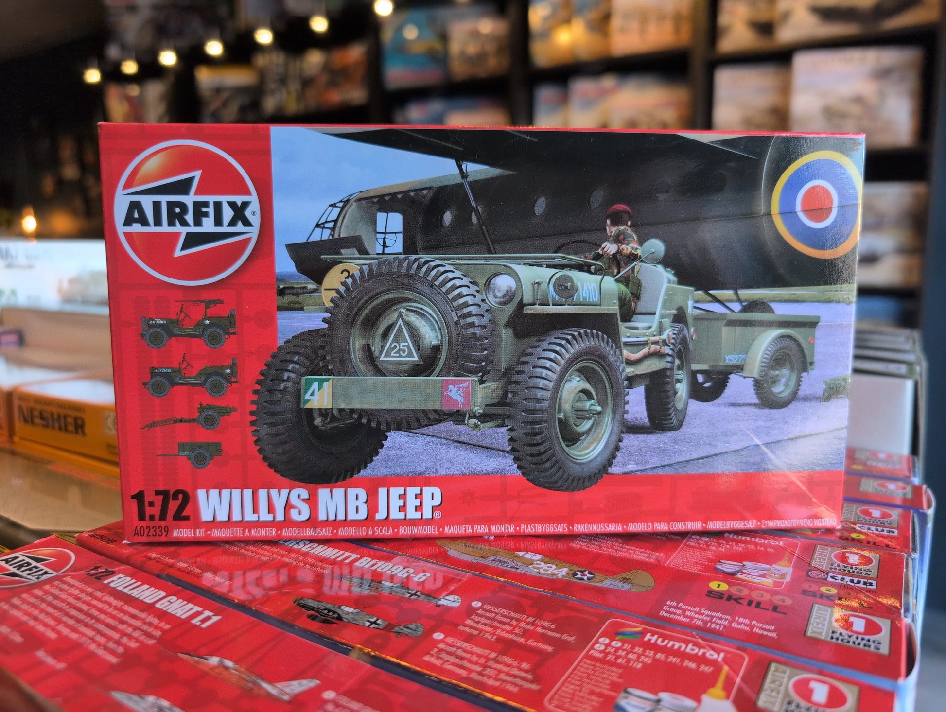 1/72 Airfix - Willys MB Jeep - Product Image