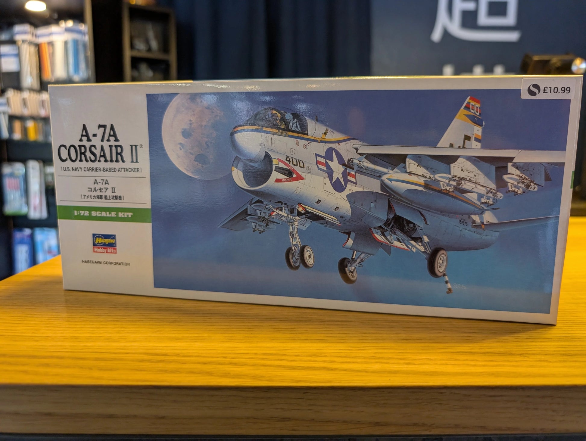 1/72 Hasegawa - A-7A Corsair II (U.S. Navy Carrier-Based Attacker) - Product Image