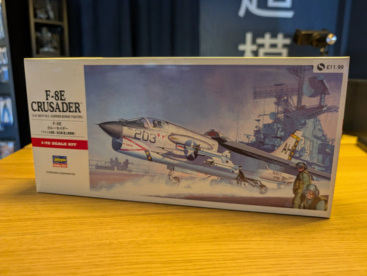 1/72 Hasegawa - F-8E Crusader (U.S. Navy/M.C. Carrier-Borne Fighter) - Product Image