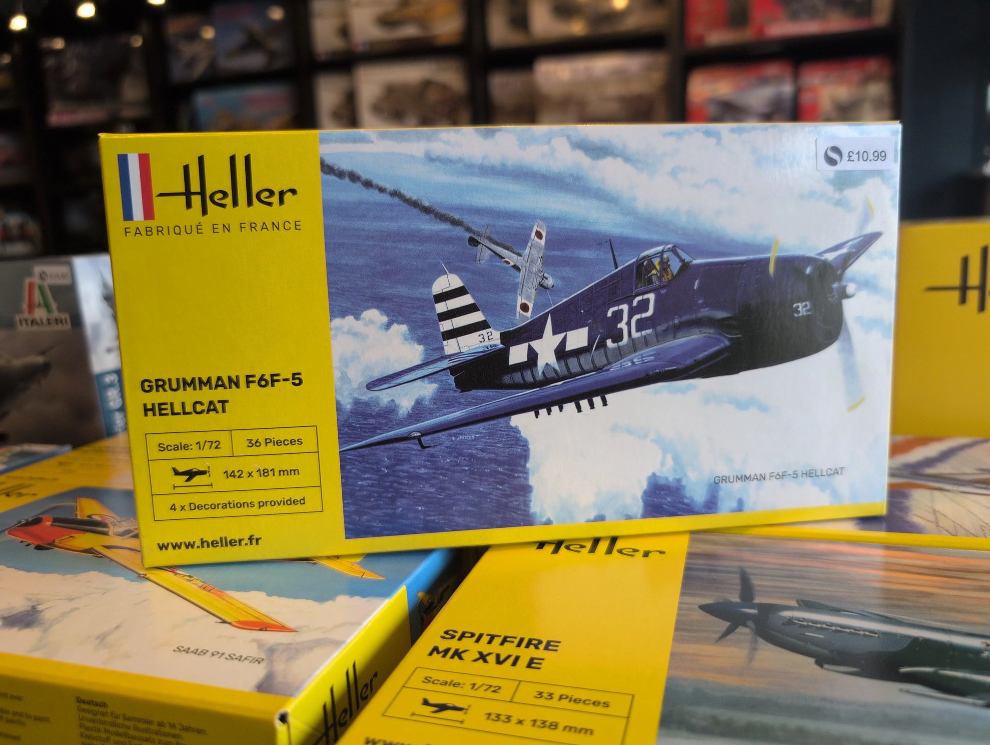 1/72 Heller - F6F Hellcat - Product Image