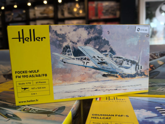 1/72 Heller - Focke Wulf FW 190 A5 / A8 / F8 - Product Image