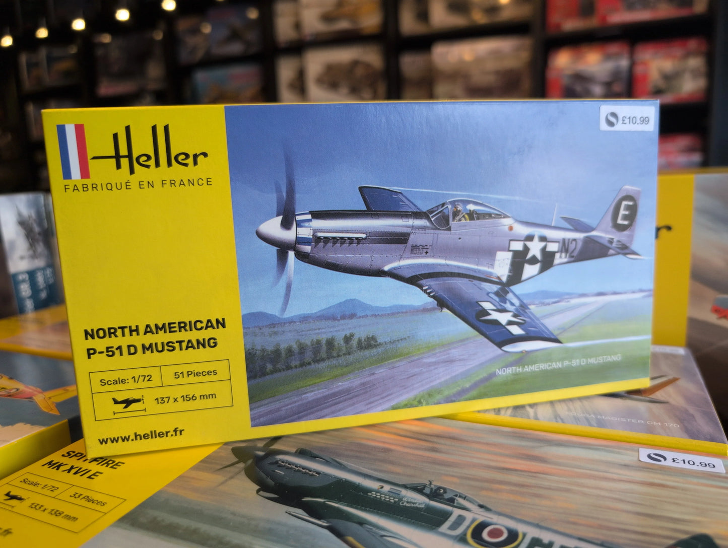 1/72 Heller - P-51 Mustang - Product Image