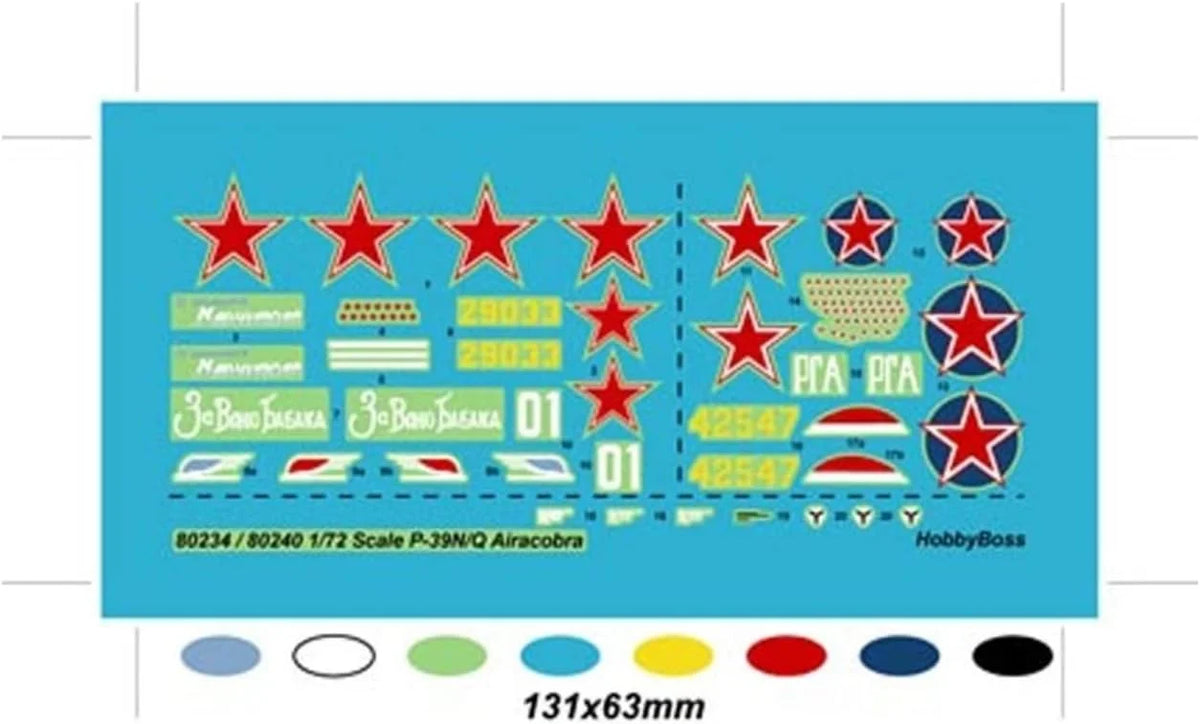 1/72 Hobby Boss - P-39N Aircobra/Airacobra - Product Image