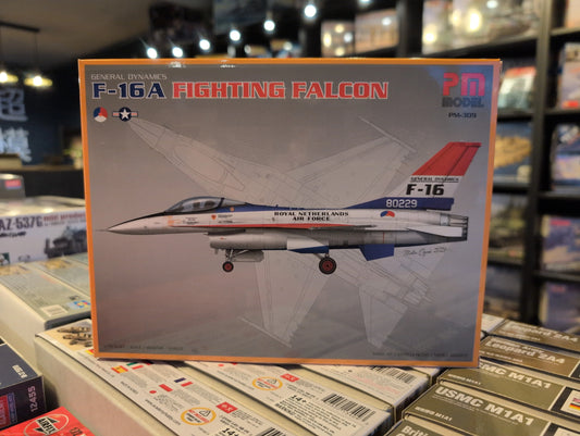 1/72 PM Model - F-16 F Fighting Falcon Dutch & US Air Forces Fighter Aircraft - Product Image