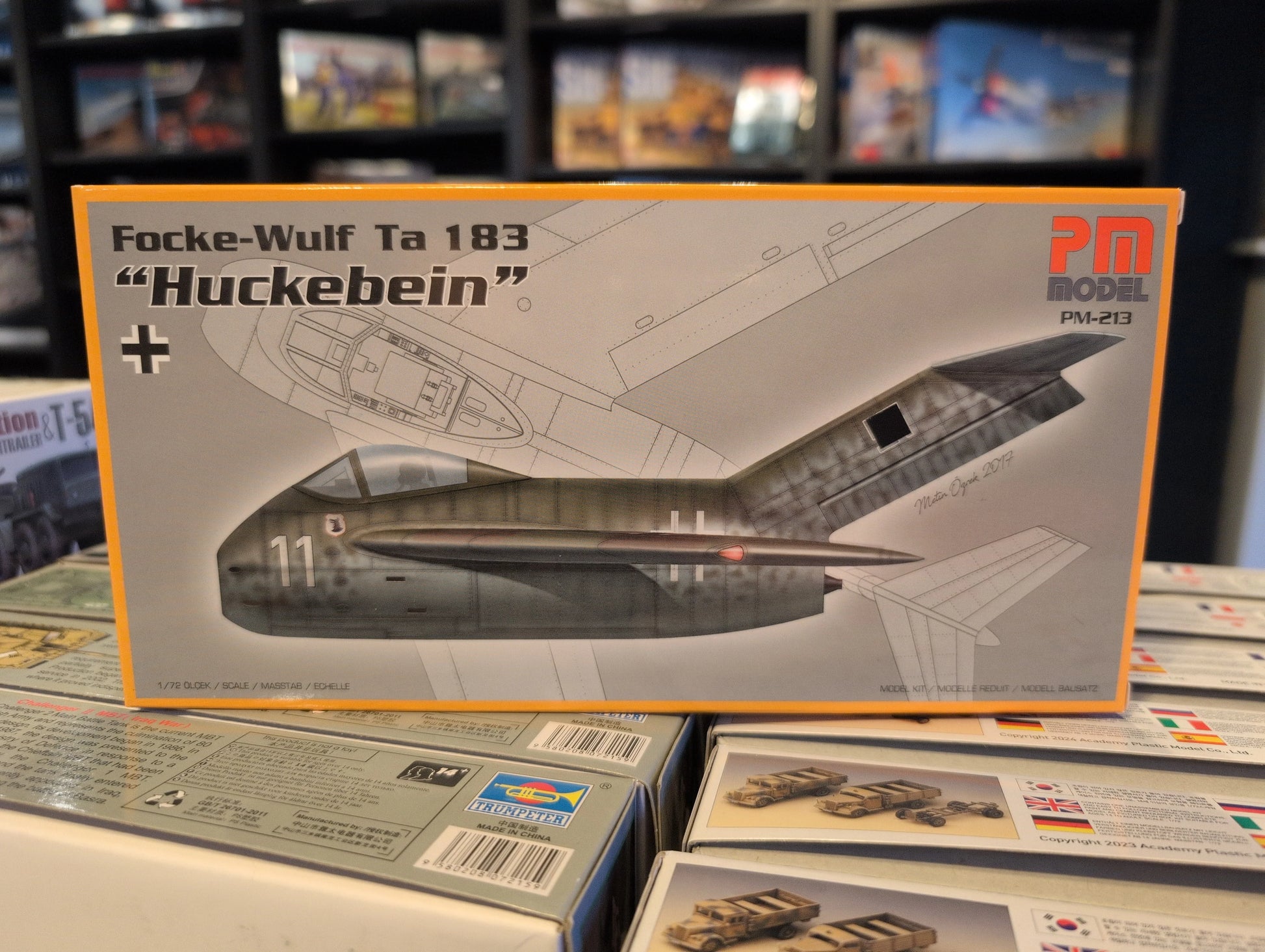 1/72 PM Model - Focke Wulf Ta-183 Huckebein Prototype Fighter Aircraft - Product Image
