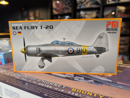 1/72 PM Model - Hawker Sea Fury T-20 Fighter Aircraft - Product Image