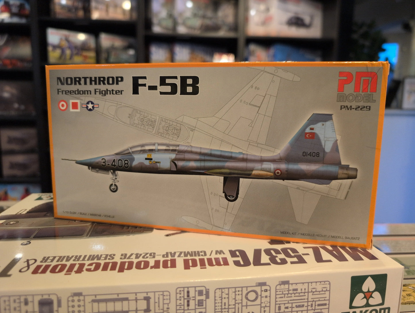 1/72 PM Model - Northrop F-5B 'Freedom Fighter' 3-408 Fighter Aircraft - Product Image