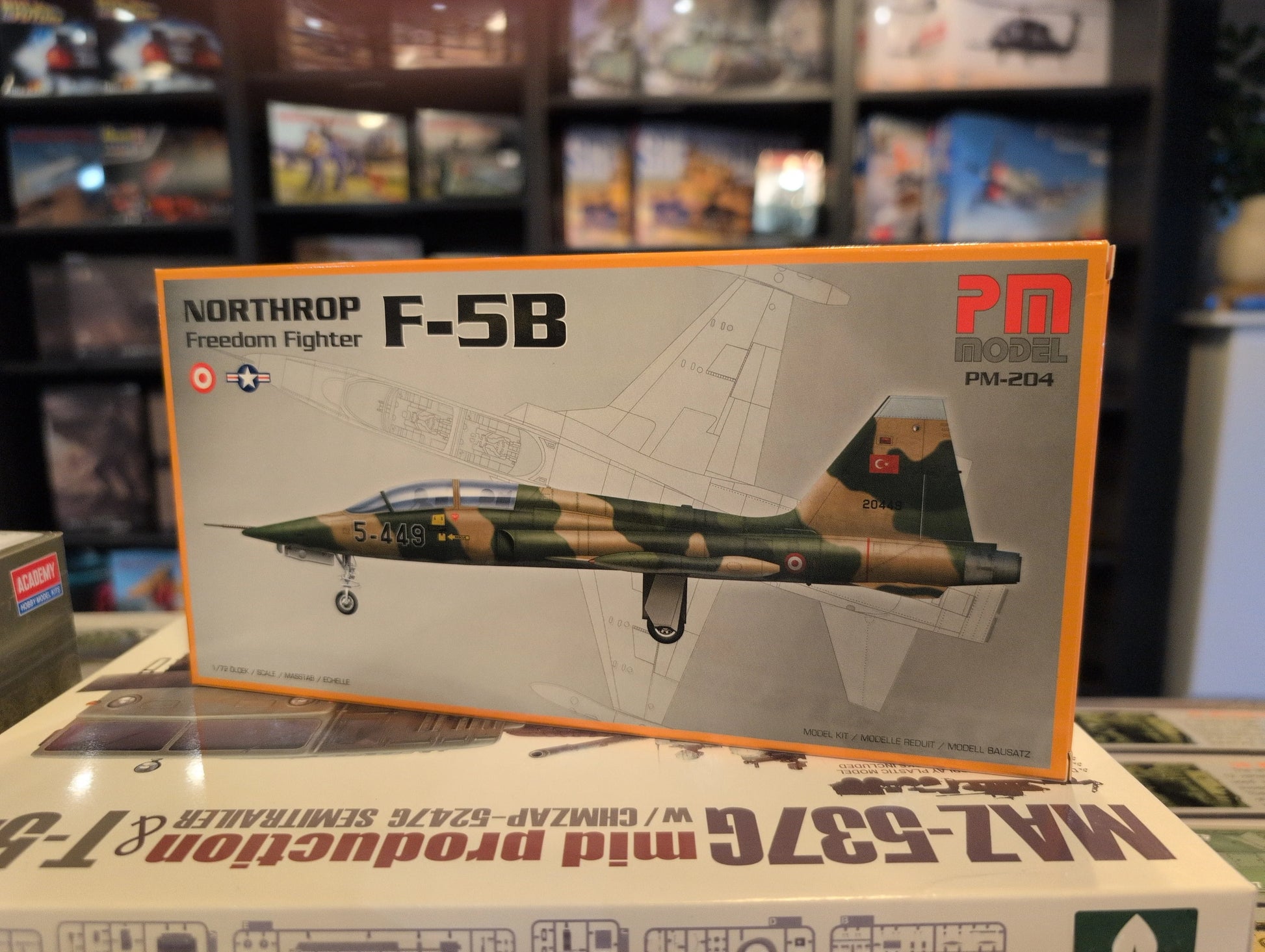 1/72 PM Model - Northrop F-5B 'Freedom Fighter' 5-449 Fighter Aircraft - Product Image