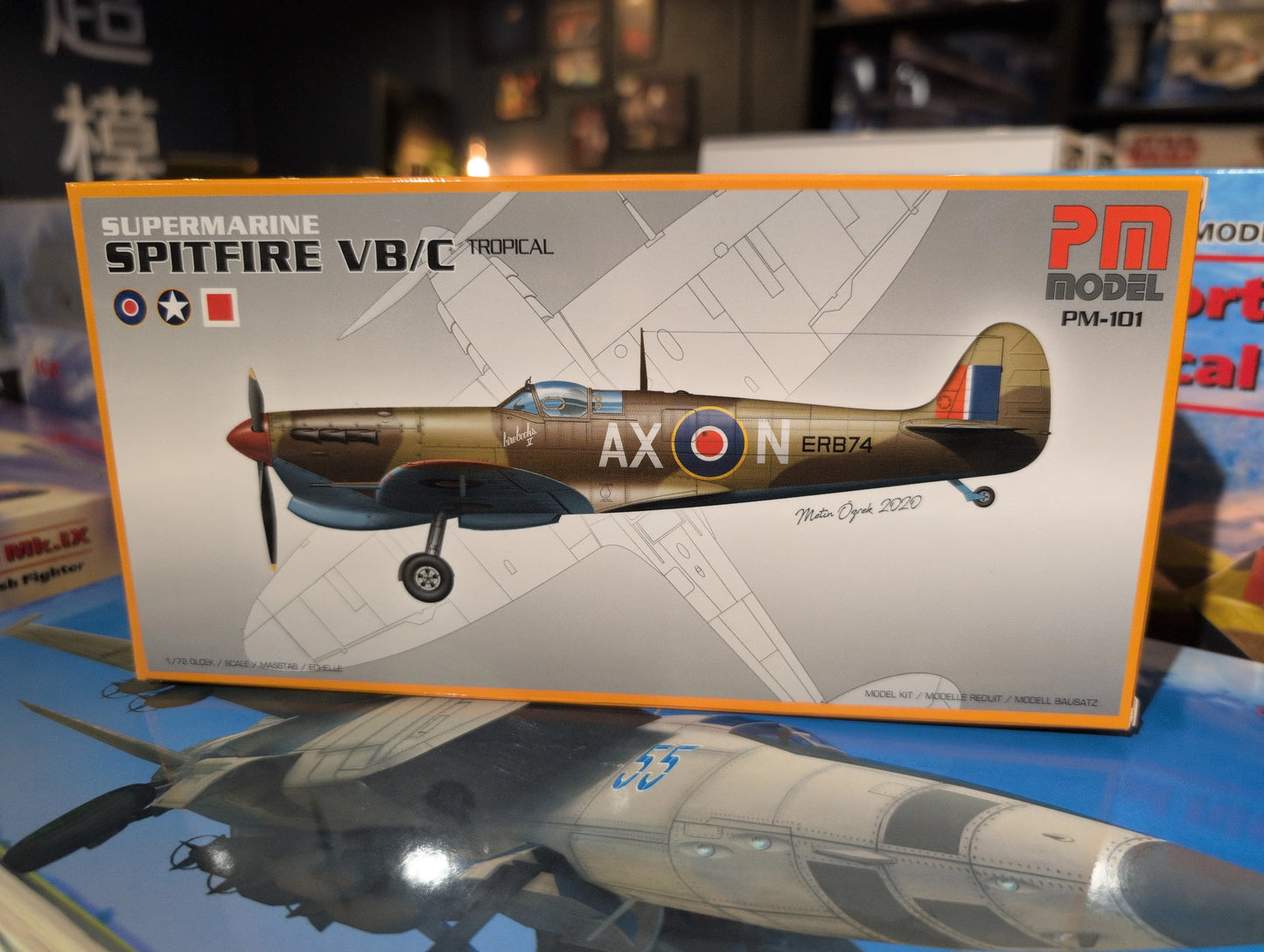 1/72 PM Model - Supermarine Spitfire VB/VC Tropical Aircraft - Product Image