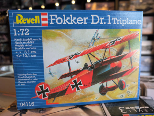 1/72 Revell - Fokker Dr.1 Triplane - Product Image