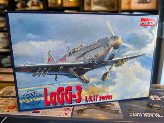 1/72 Roden - Soviet Air Force LaGG-3 (1 5 11  Series) WWII Fighter Aircraft - Product Image