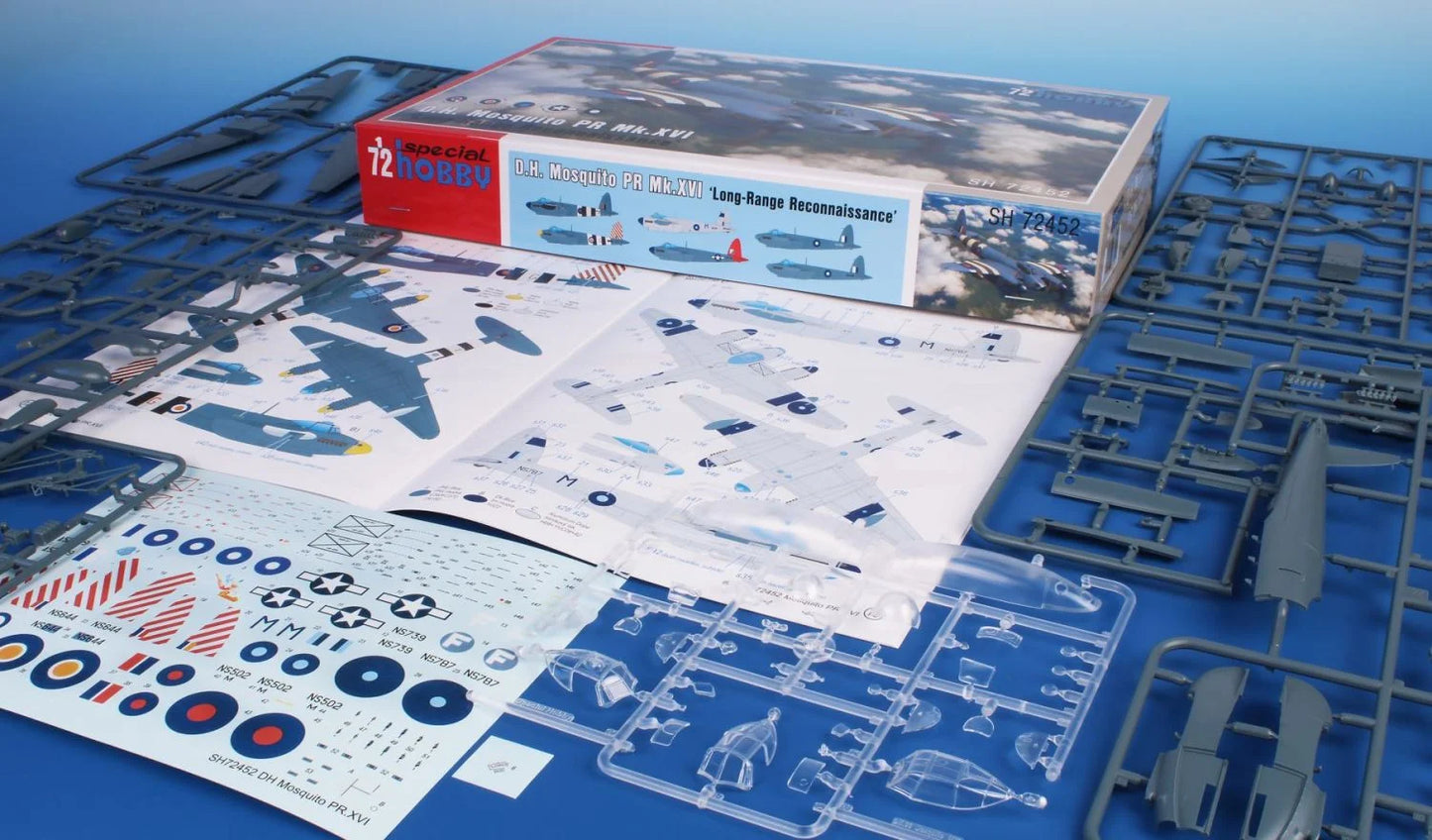 1/72 Special Hobby - D.H. Mosquito PR Mk.XVI 'Long-Range Reconnaissance' - Product Image
