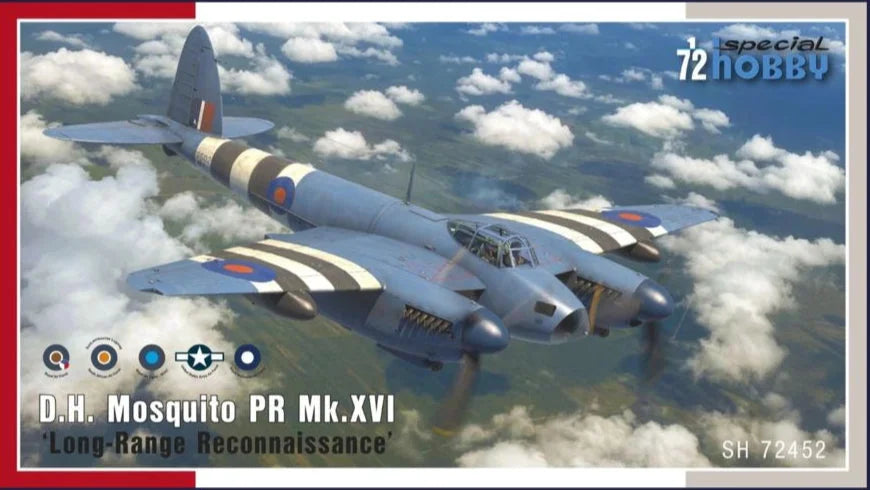 1/72 Special Hobby - D.H. Mosquito PR Mk.XVI 'Long-Range Reconnaissance' - Product Image