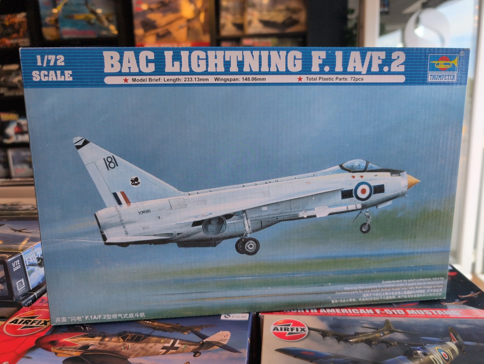 1/72 Trumpeter - BAC Lightning F.1A/F.2 - Product Image