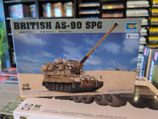 1/72 Trumpeter - British AS-90 SPG - Product Image