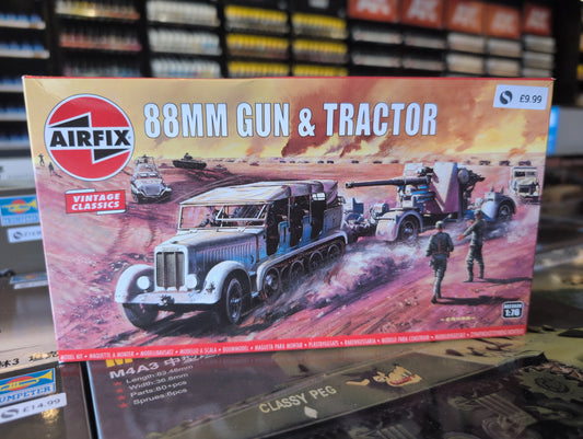 1/76 Airfix - 88mm Gun & Tractor - Product Image