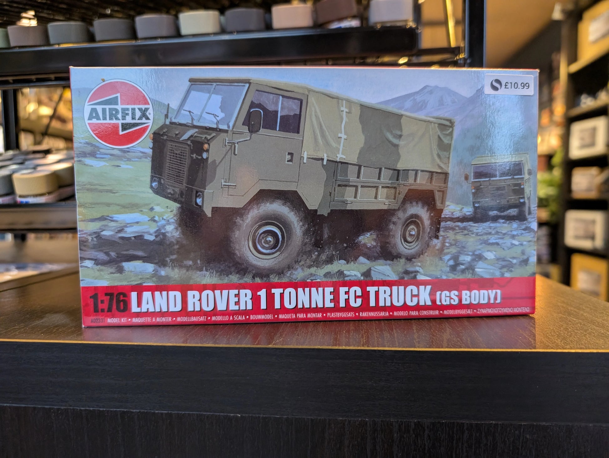 1/76 Airfix - Land Rover 1 Tonne FC Truck GS Body - Product Image
