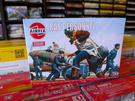 1/76 Airfix - RAF Personnel Figure Set - Product Image
