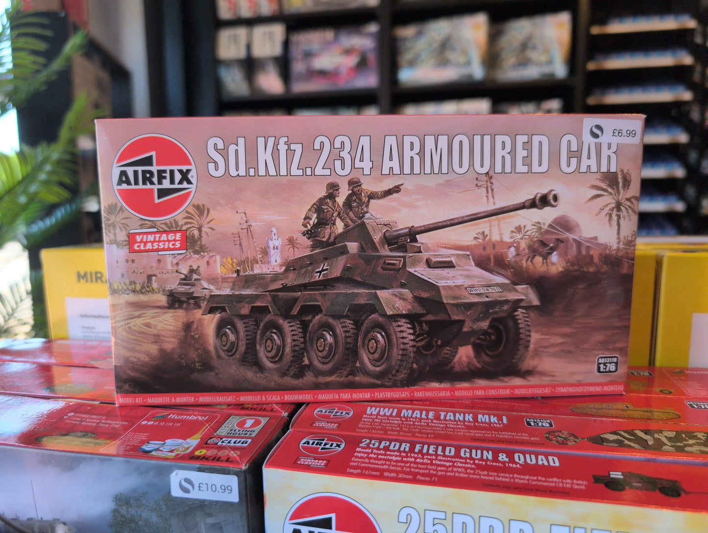 1/76 Airfix - Sd.kfz.234 Armoured Car - Product Image