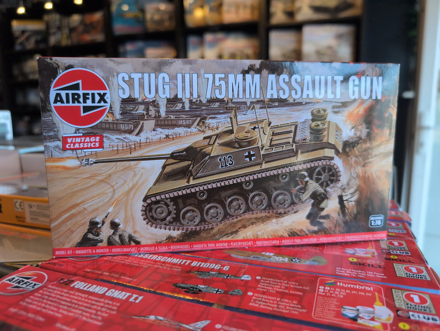 1/76 Airfix - Stug III 75mm Assault Gun - Product Image