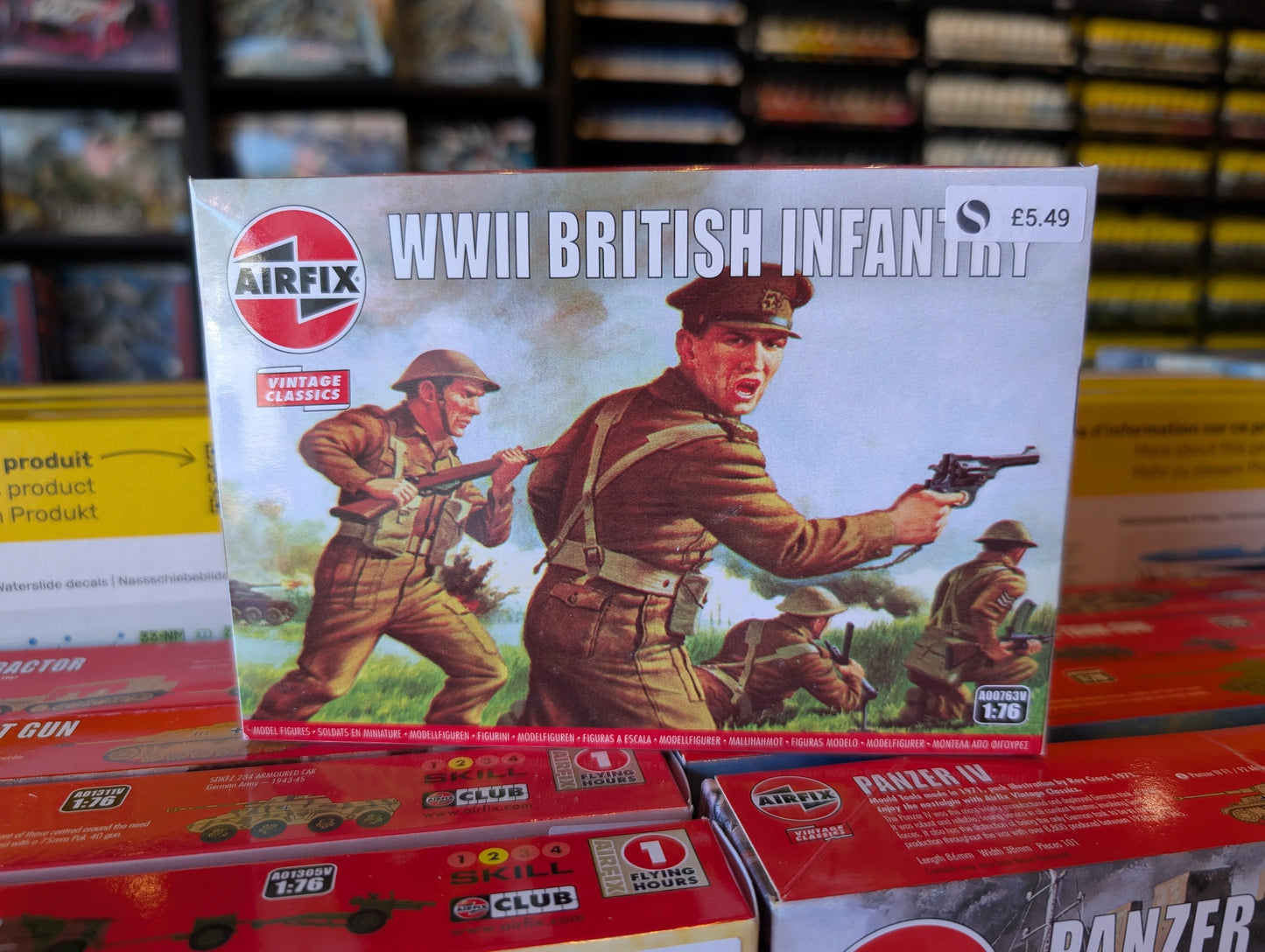 1/76 Airfix - WWII British Infantry Figure Set - Product Image