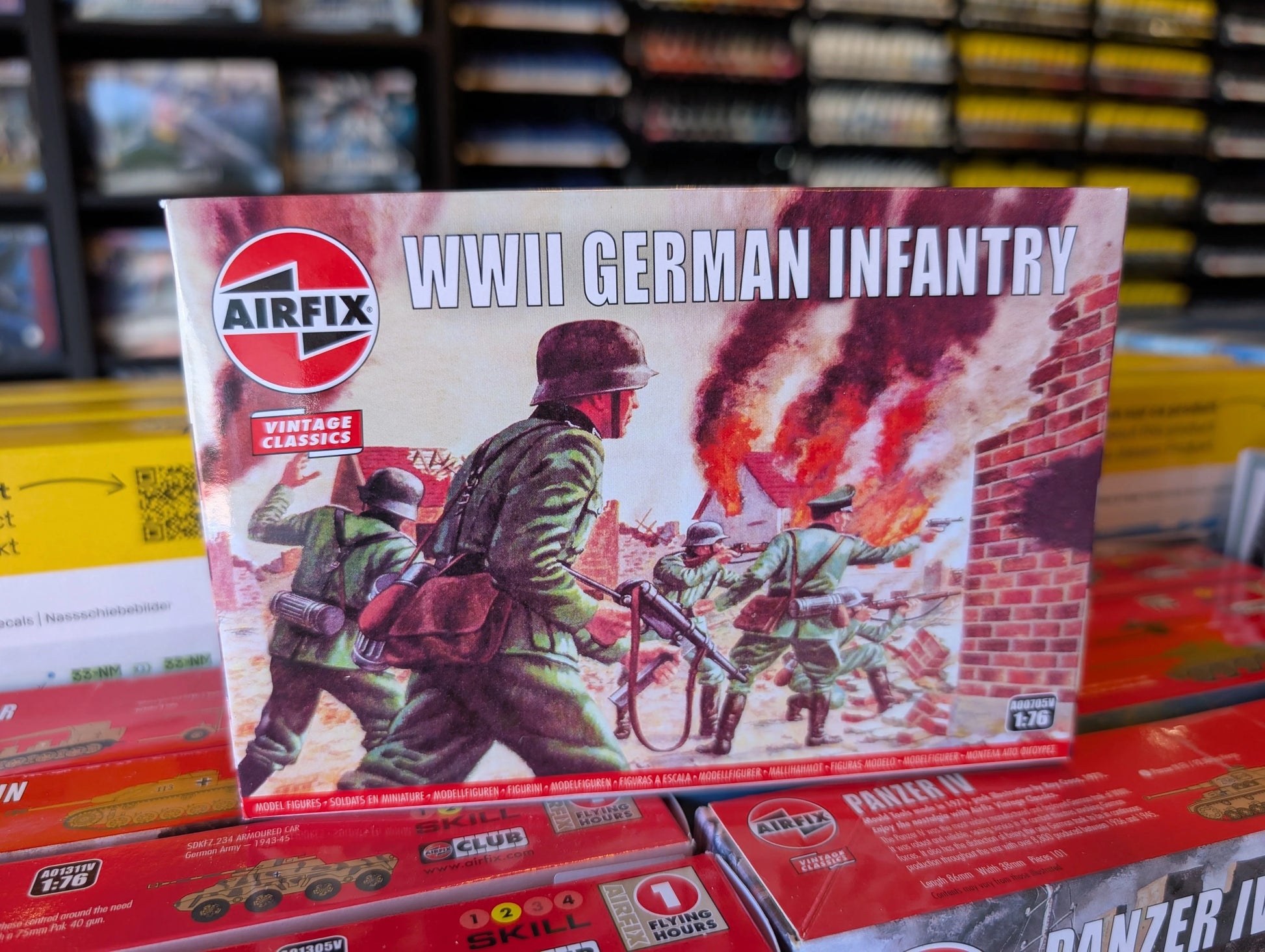 1/76 Airfix - WWII German Infantry Figure Set - Product Image
