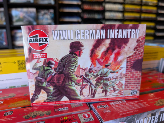 1/76 Airfix - WWII German Infantry Figure Set - Product Image