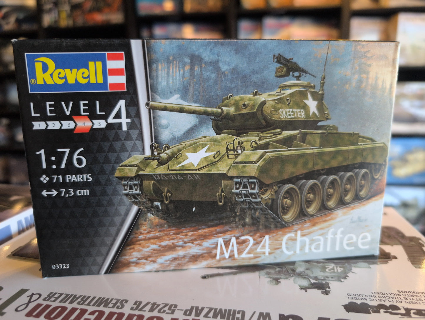 1/76 Revell - M24 Chaffee - Product Image