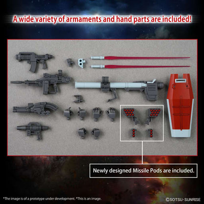 1/144 HG Bandai - RGM-79 Shoulder Cannon with Missile Pod (M.S.D)