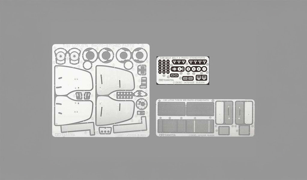 Tamiya 1/20 Cars - 1/20 Lotus Type 79 1979 PE Parts Set - 12639