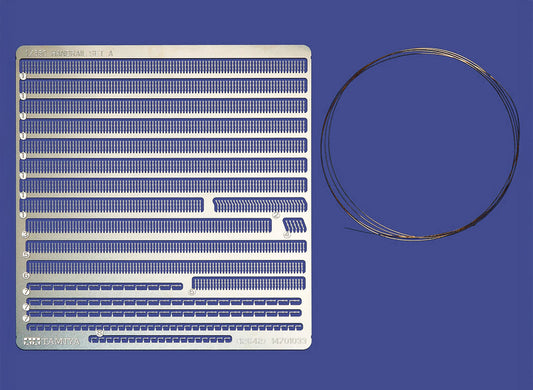 Tamiya 1/350 Ships - 1/350 Scale Photo-Etched Handrail Set A 12642