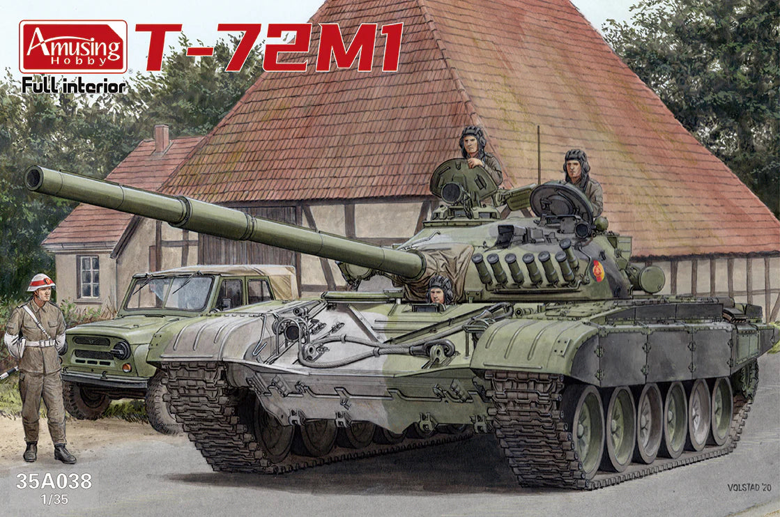 1/35 Amusing Hobby -  T-72M1 w/ Full Interior