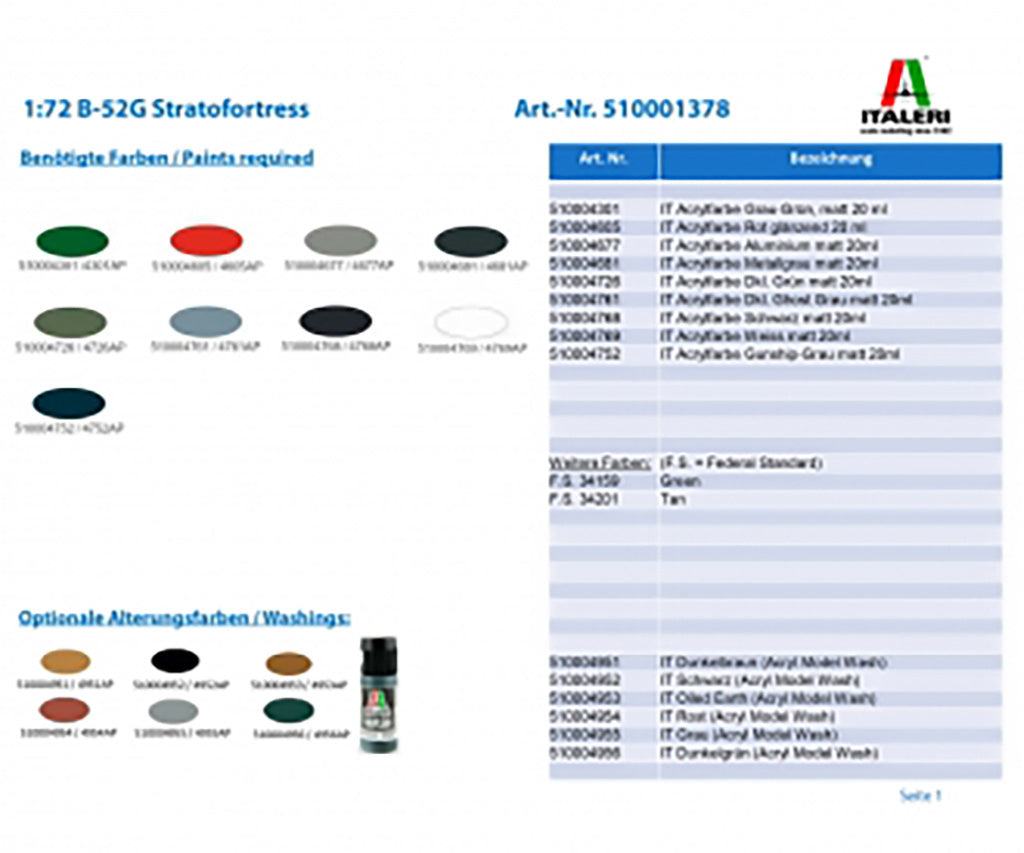 Italeri 1378 - Product Image