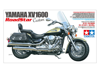 Tamiya 1/12 Bikes - 1/12 Yamaha XV1600 Road Star Custom - 14135