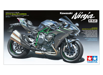 Tamiya 1/12 Bikes - 1/12 Kawasaki Ninja H2 Carbon - 14136