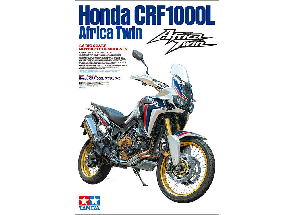 Tamiya 1/6 Bikes - 1/6 Honda CRF1000L Africa Twin - 16042