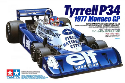 Tamiya 1/20 Cars - Tyrrell P34 Monaco 1977 - 20053