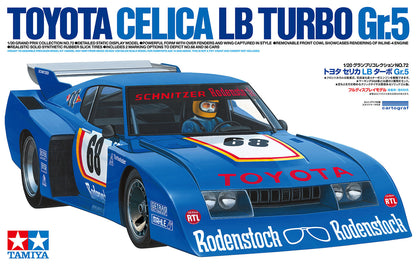 Tamiya 1/20 Cars - 1/20 Toyota Celica LB Turbo Gr.5 - 20072