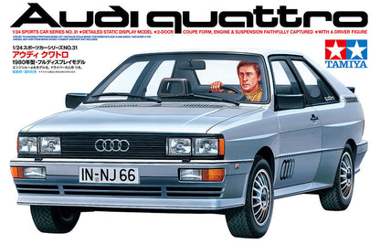 Tamiya 1/24 Cars - 1/24 Audi Quattro - 24031