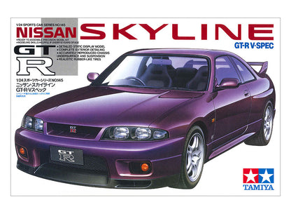 Tamiya 1/24 Cars - Nissan Skyline GT-R V Spec - 24145