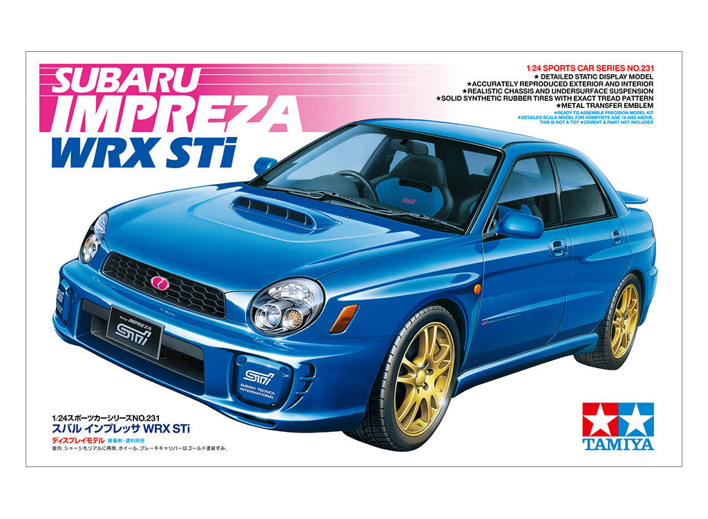 Tamiya 1/24 Cars - Subaru Impreza WRX STi - 24231