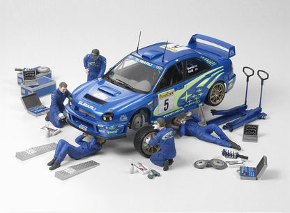 Tamiya 1/24 Cars - Rally Mechanics & Equipment Set - 24266