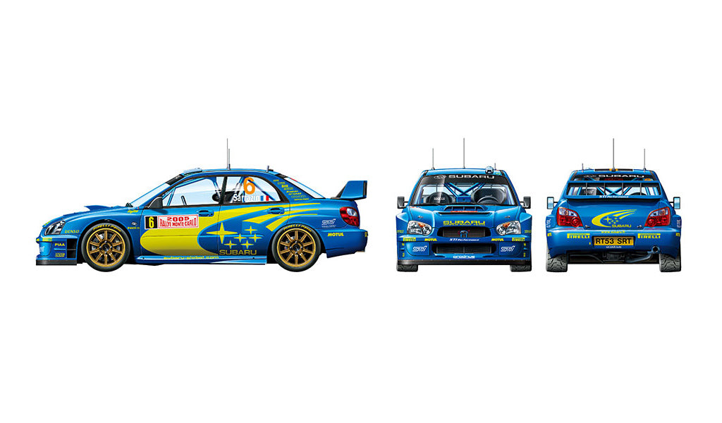 Tamiya 1/24 Cars - Subaru Impreza WRC Monte Carlo 2005 - 24281