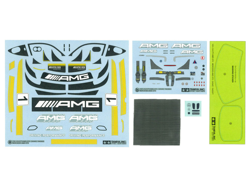 Tamiya 1/24 Cars - 1/24 Mercedes-AMG GT3 - 24345