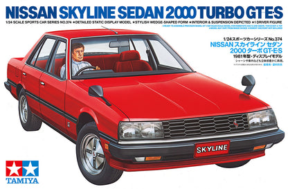 Tamiya 1/24 Cars - 1/24 Nissan Skyline 2000 Turbo GT-ES - 24374