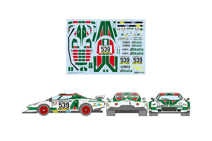 Tamiya 1/24 Cars - 1/24 Lancia Stratos Turbo - 25210