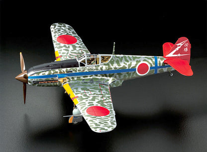 Tamiya 1/48 Aircraft - 1/48 Kawasaki Ki-61-Id Hien (Tony) Silver Colour Plated with Camo Decals - 25424