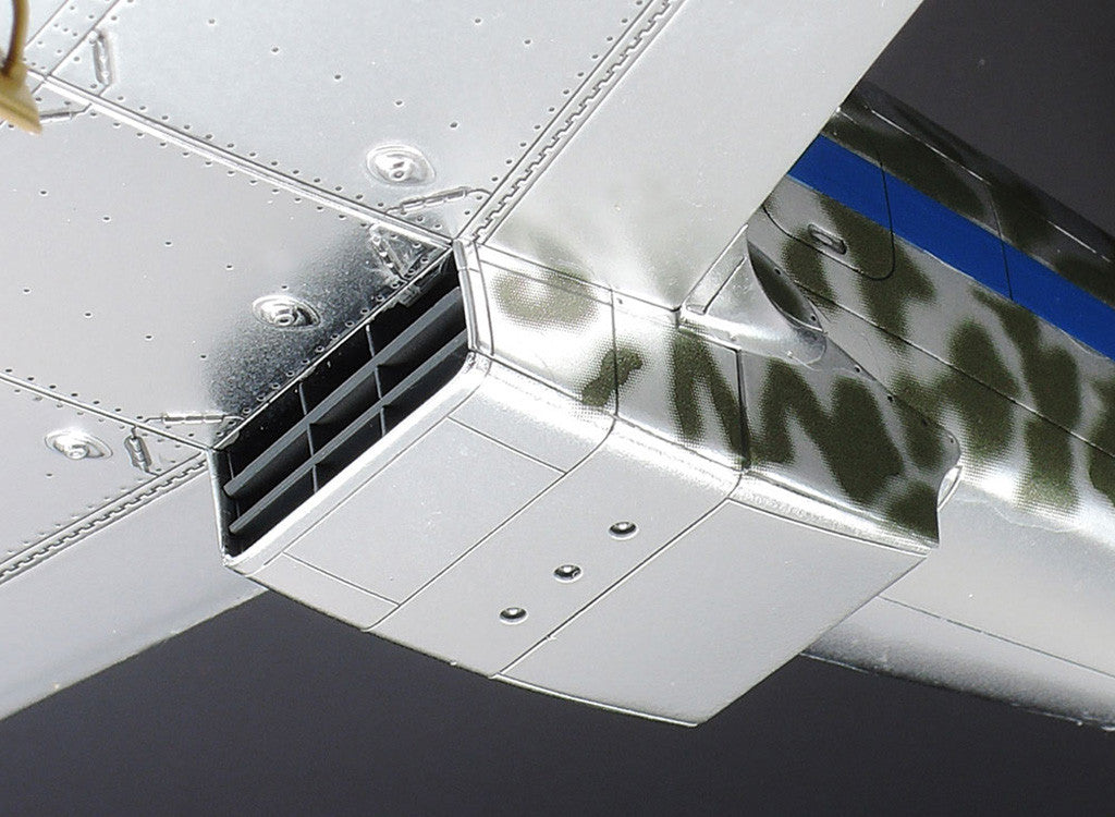 Tamiya 1/48 Aircraft - 1/48 Kawasaki Ki-61-Id Hien (Tony) Silver Colour Plated with Camo Decals - 25424