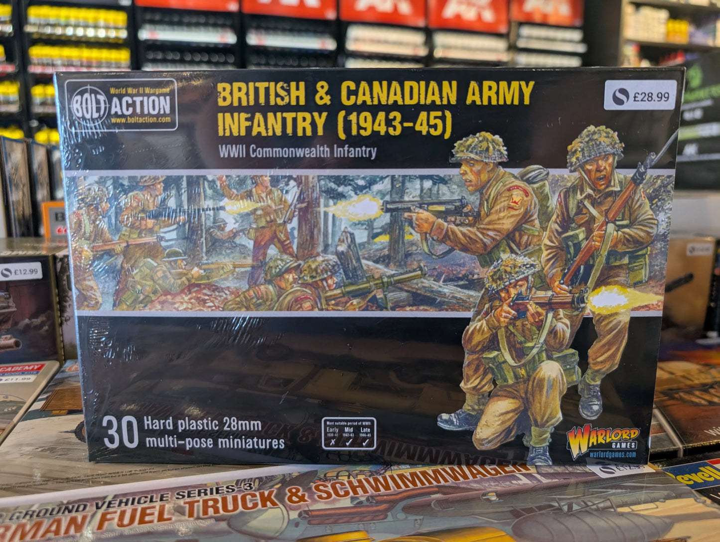 28mm Bolt Action - British & Canadian Infantry (1943-45) - Product Image